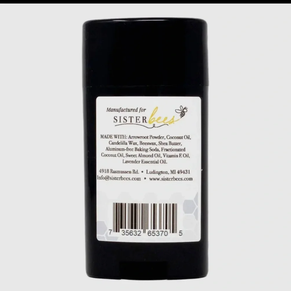 NWT SISTER BEES ALL NATURAL DEODORANT- LAVENDER